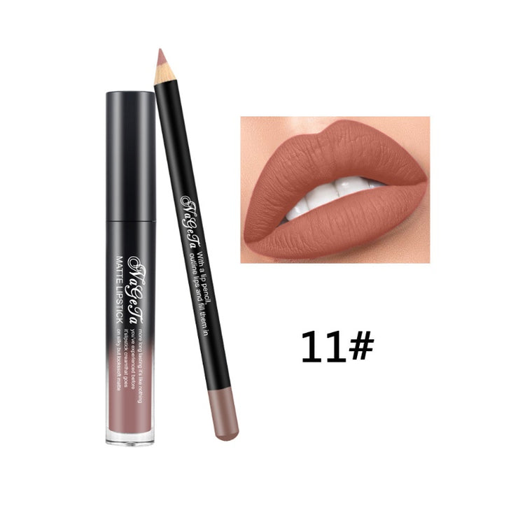 NAGETA Waterproof & Moisturizing Liquid Lipstick Set