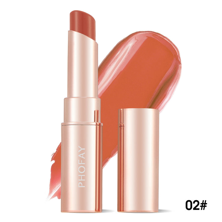 PHOFAY Moisturizing Lipstick Long-Wear Hydrating Color