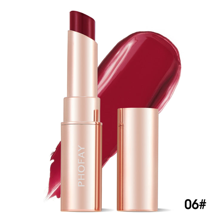 PHOFAY Moisturizing Lipstick Long-Wear Hydrating Color