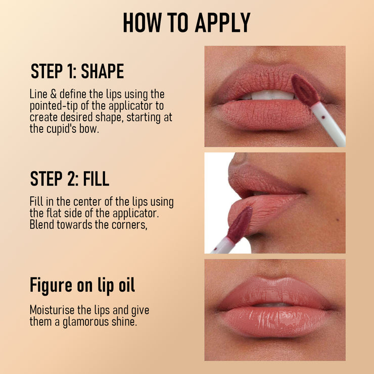 Double Head Non-stick Cup Lip Gloss