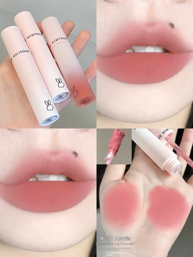 Kiss Couture Lip Mud Macaron, Long-Lasting & Moisturizing
