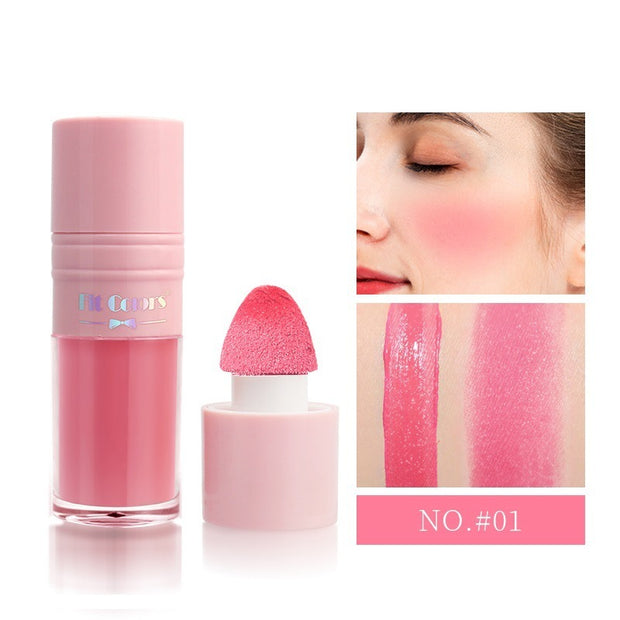 Liquid Blush Hydrating Face Rouge  Natural & Long Lasting