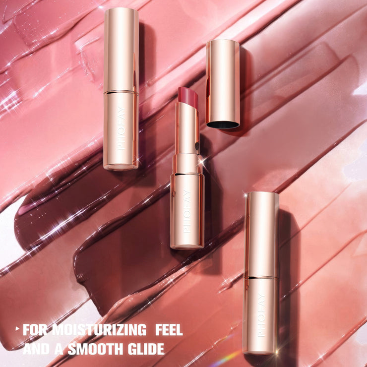 PHOFAY Moisturizing Lipstick Long-Wear Hydrating Color