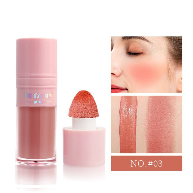 Liquid Blush Hydrating Face Rouge  Natural & Long Lasting